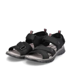Best Men'S Trekking Sandals Jet Black Men'S Sandals