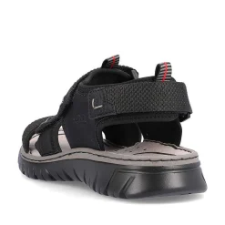 Best Men'S Trekking Sandals Jet Black Men'S Sandals