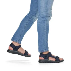 Outlet Men'S Trekking Sandals Navy Blue Men'S Sandals