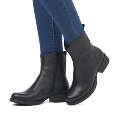 New Women'S Ankle Boots Night Black Ladies Ankle Boots & Boots