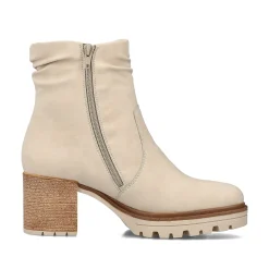 Hot Women'S Ankle Boots Cream Beige Ladies Ankle Boots & Boots