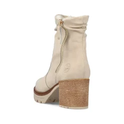 Hot Women'S Ankle Boots Cream Beige Ladies Ankle Boots & Boots