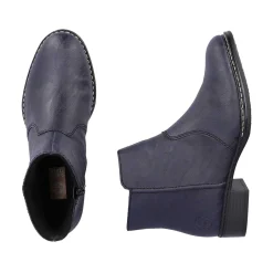 Clearance Women'S Ankle Boots Azure Blue Ladies Ankle Boots & Boots