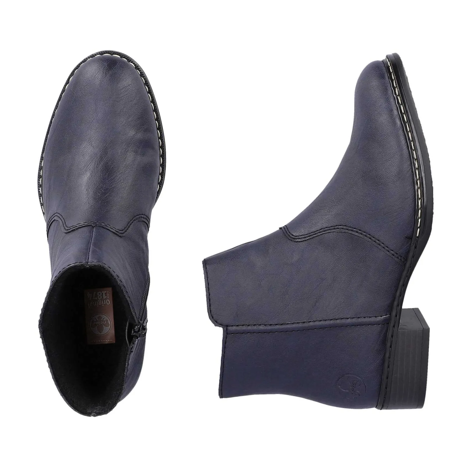 Clearance Women'S Ankle Boots Azure Blue Ladies Ankle Boots & Boots