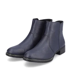 Clearance Women'S Ankle Boots Azure Blue Ladies Ankle Boots & Boots