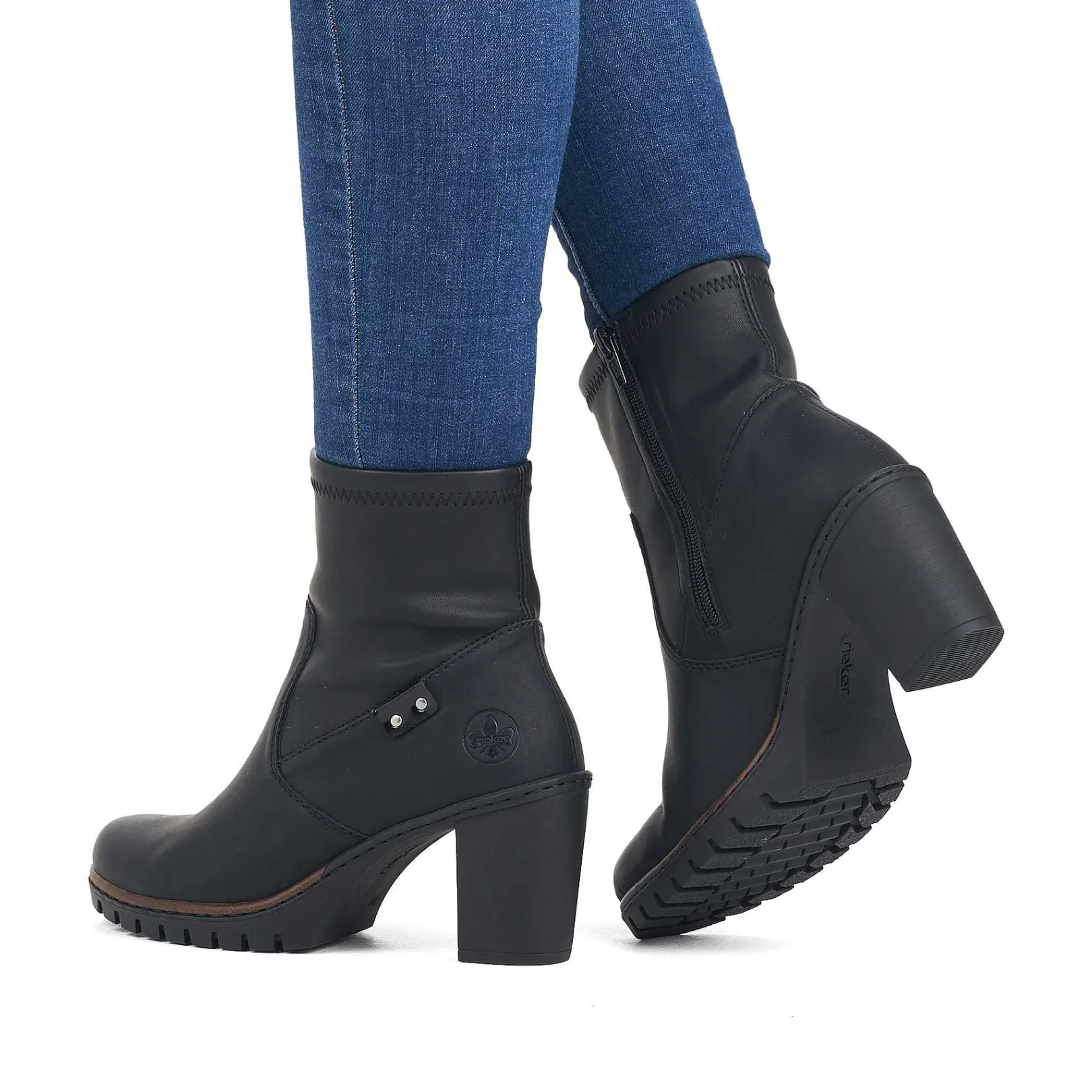 Online Women'S Ankle Boots Jet Black Ladies Ankle Boots & Boots