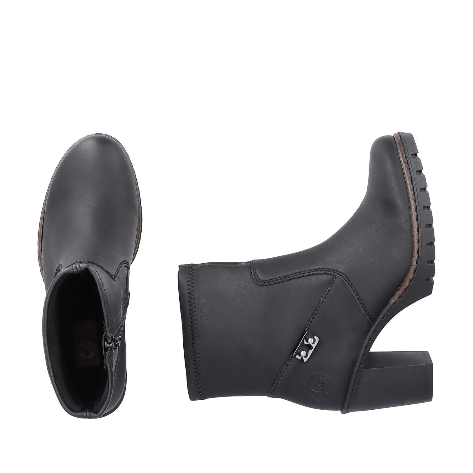 Online Women'S Ankle Boots Jet Black Ladies Ankle Boots & Boots