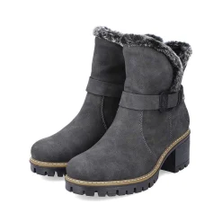 Women'S Ankle Boots Granite Gray Ladies Ankle Boots & Boots