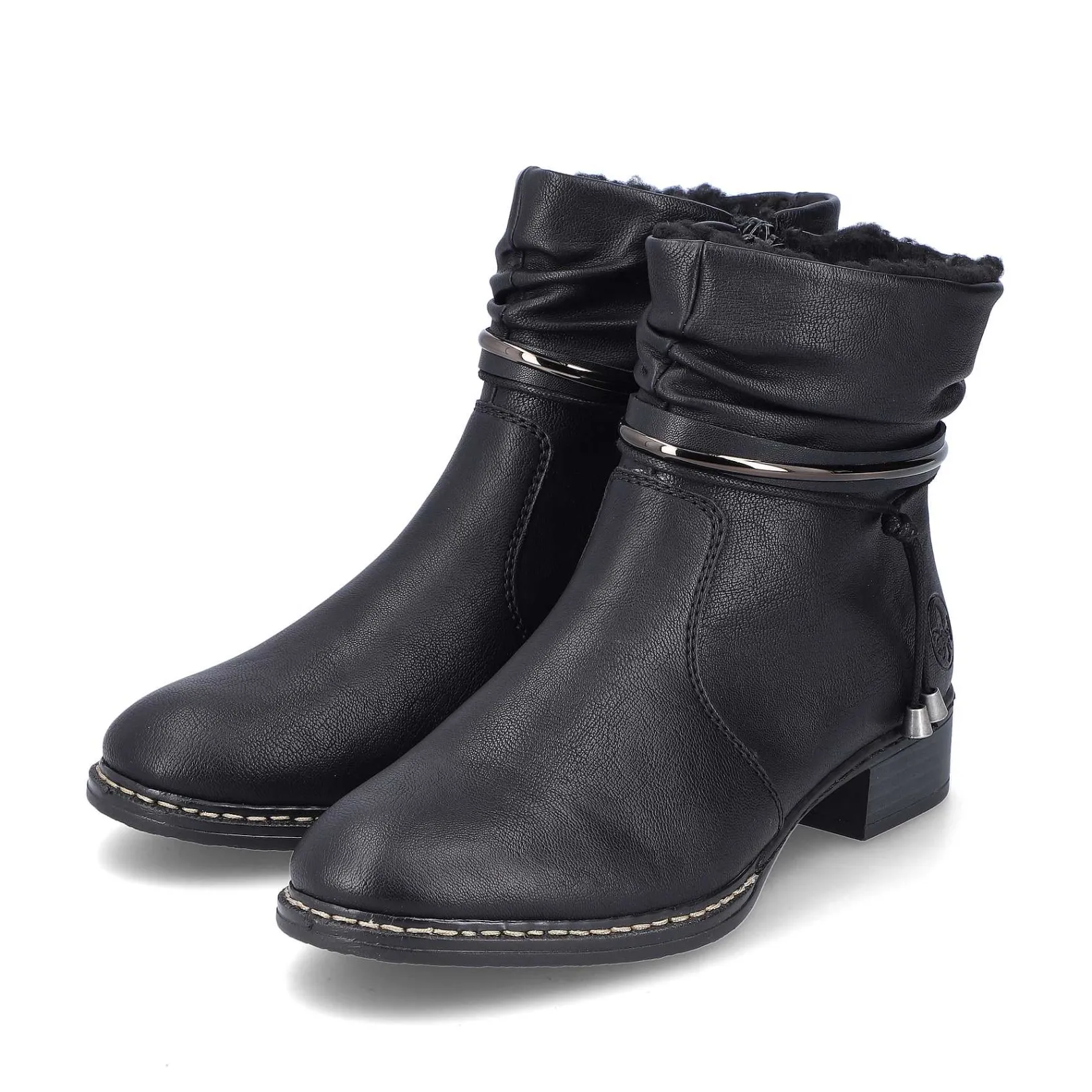 Discount Women'S Ankle Boots Night Black Ladies Ankle Boots & Boots