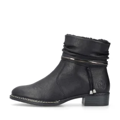 Discount Women'S Ankle Boots Night Black Ladies Ankle Boots & Boots