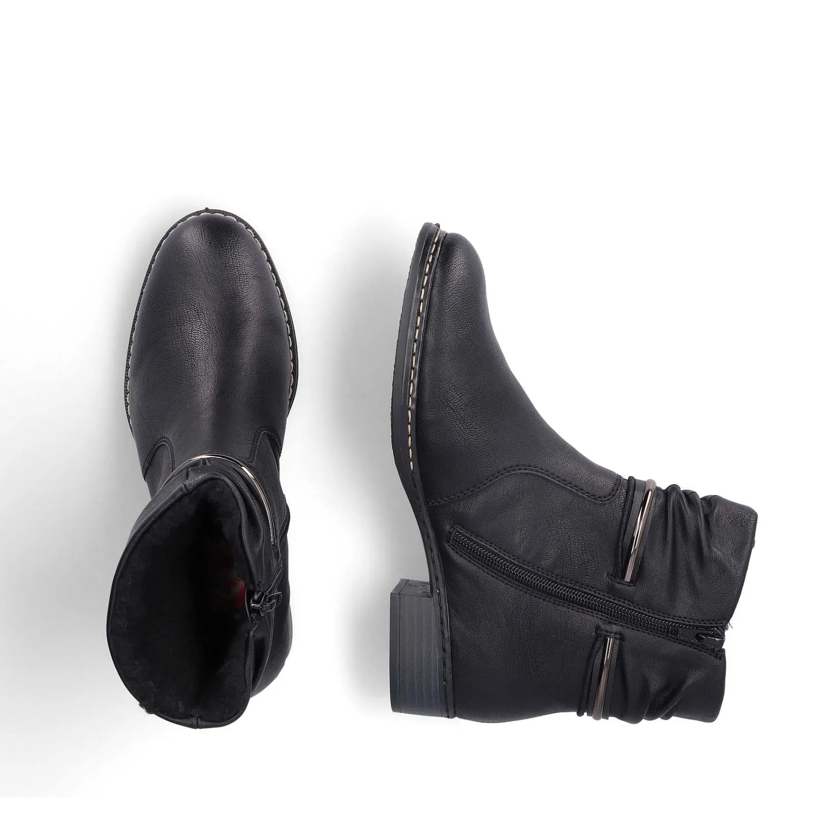 Discount Women'S Ankle Boots Night Black Ladies Ankle Boots & Boots