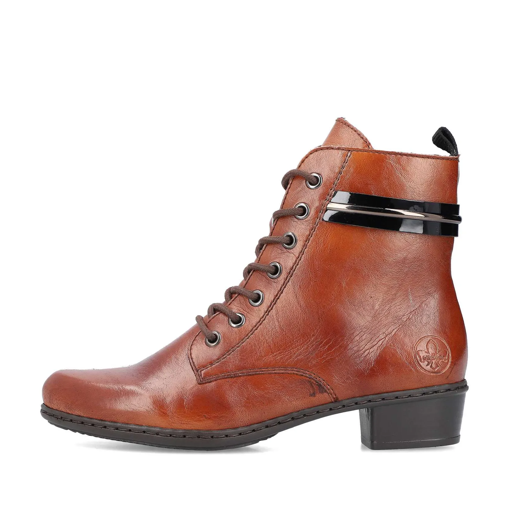 Hot Women'S Ankle Boots Copper Brown Ladies Ankle Boots & Boots