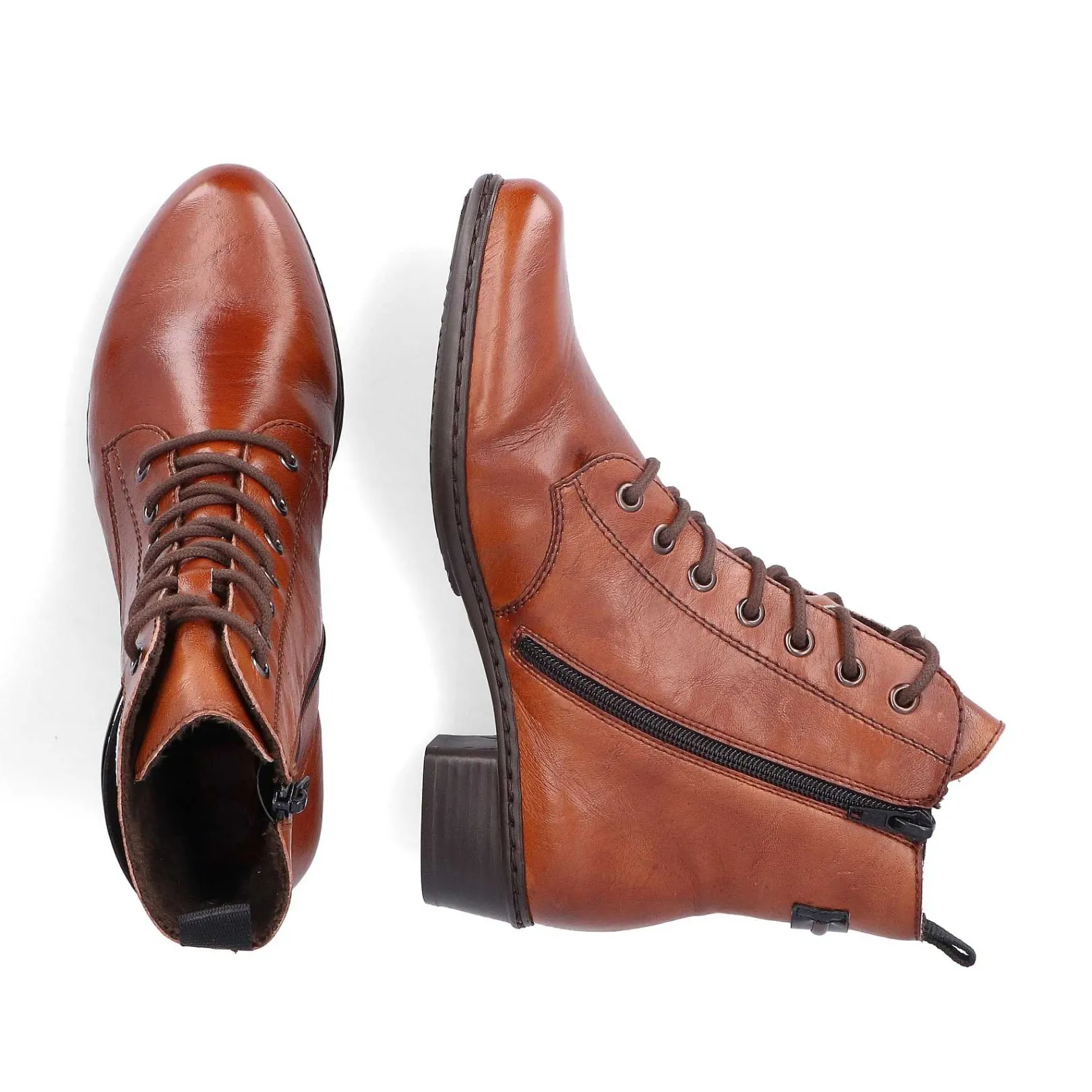 Hot Women'S Ankle Boots Copper Brown Ladies Ankle Boots & Boots