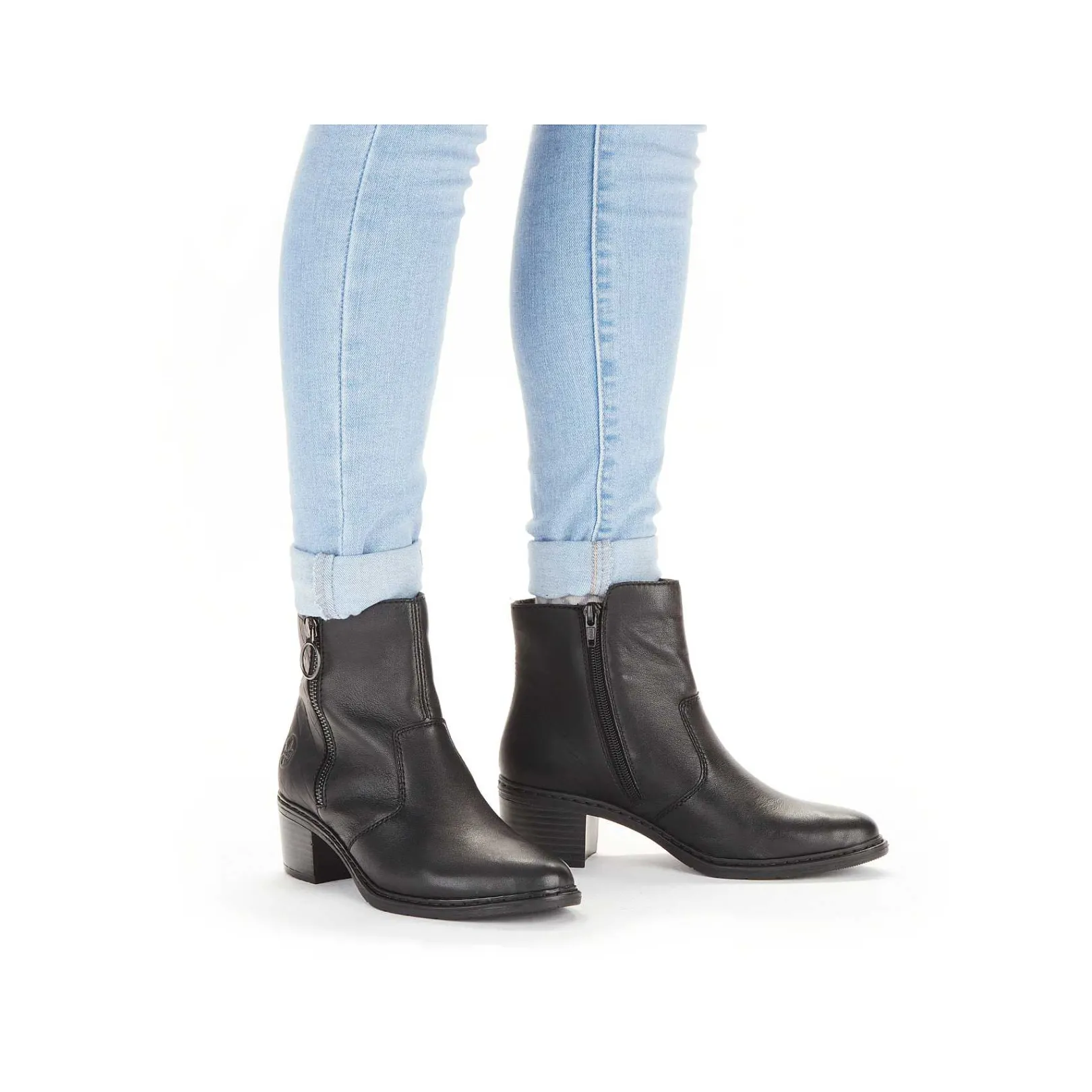 Discount Women'S Ankle Boots Night Black Ladies Ankle Boots & Boots