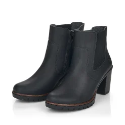 Sale Women'S Ankle Boots Jet Black Ladies Ankle Boots & Boots