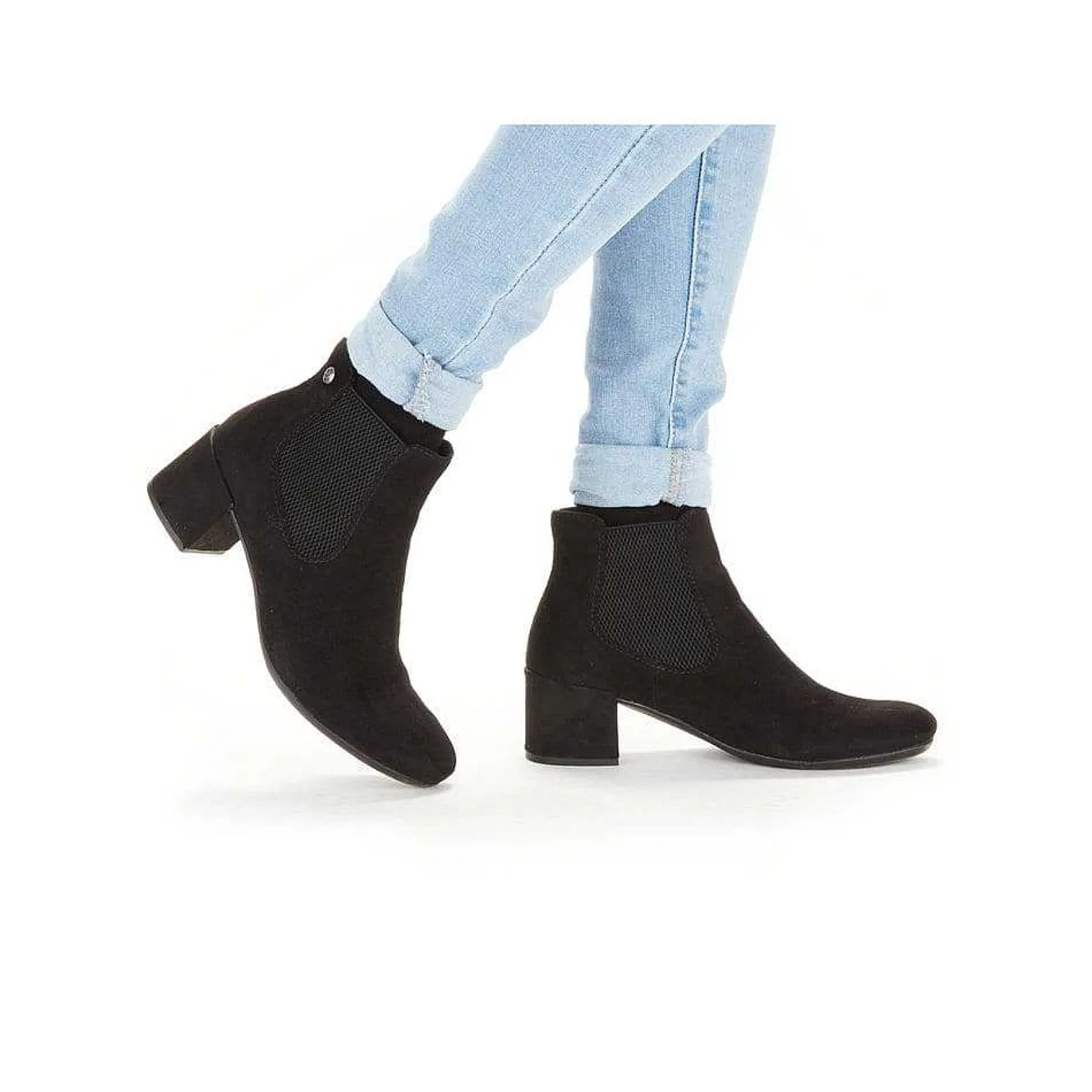 Discount Women'S Ankle Boots Graphite Black Ladies Ankle Boots & Boots