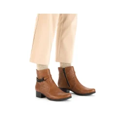 Clearance Women'S Ankle Boots Fox Brown Ladies Ankle Boots & Boots