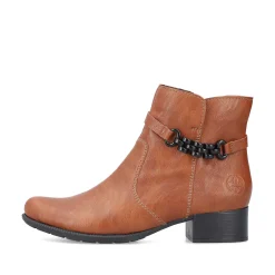 Clearance Women'S Ankle Boots Fox Brown Ladies Ankle Boots & Boots