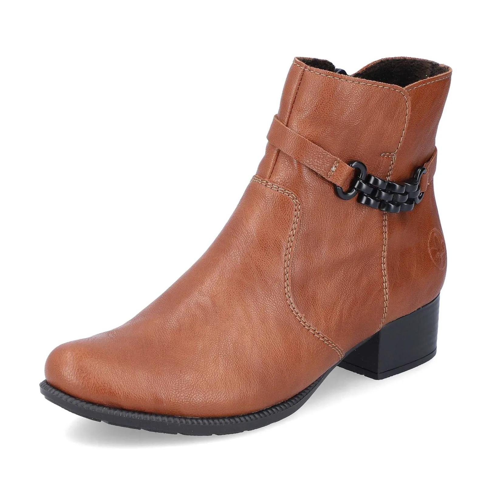Clearance Women'S Ankle Boots Fox Brown Ladies Ankle Boots & Boots