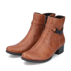 Clearance Women'S Ankle Boots Fox Brown Ladies Ankle Boots & Boots