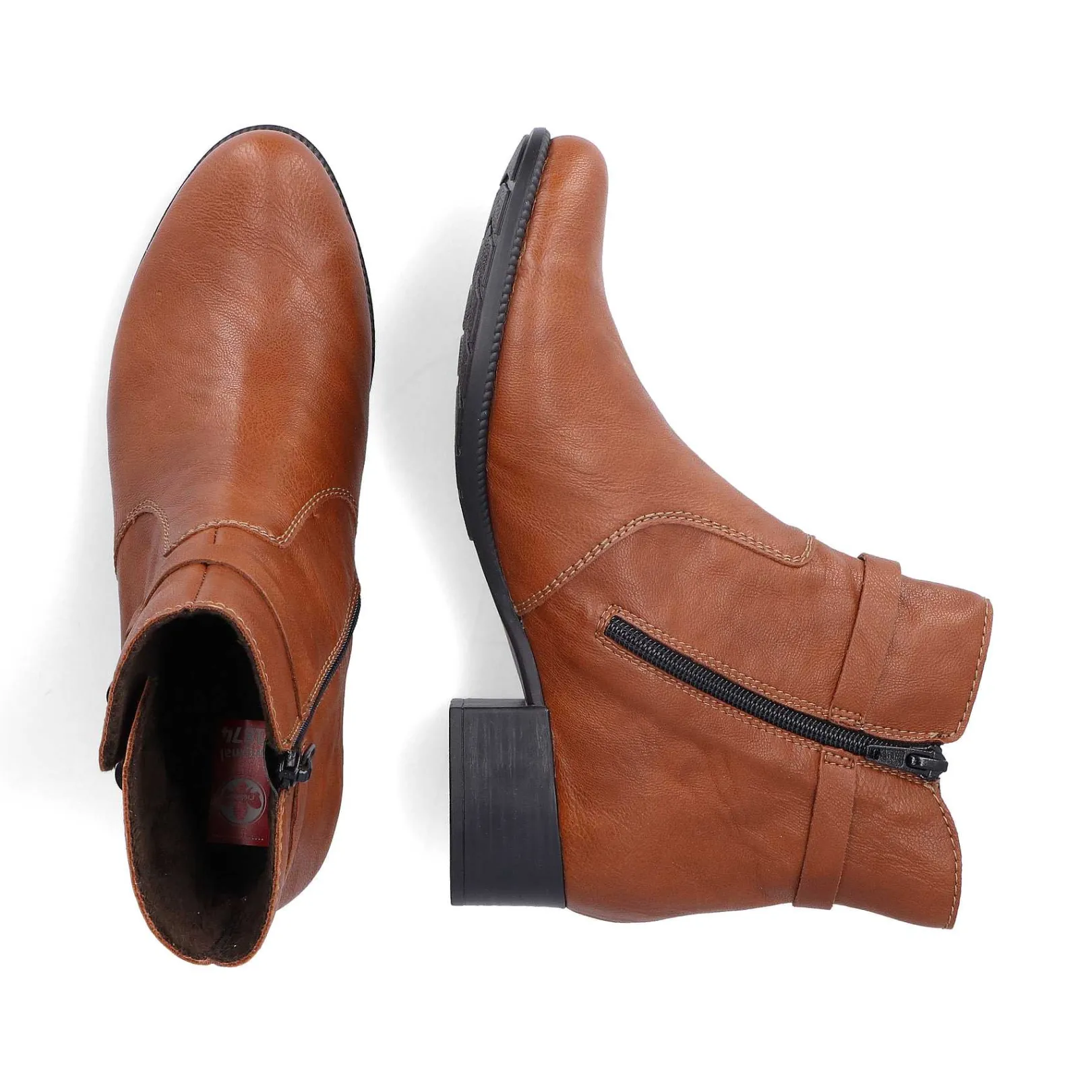 Clearance Women'S Ankle Boots Fox Brown Ladies Ankle Boots & Boots