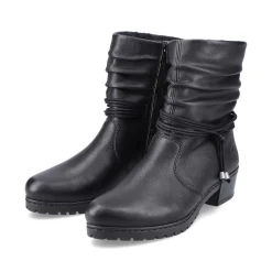 Discount Women'S Ankle Boots Jet Black Ladies Ankle Boots & Boots
