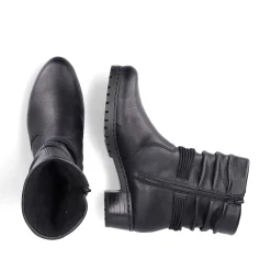 Discount Women'S Ankle Boots Jet Black Ladies Ankle Boots & Boots