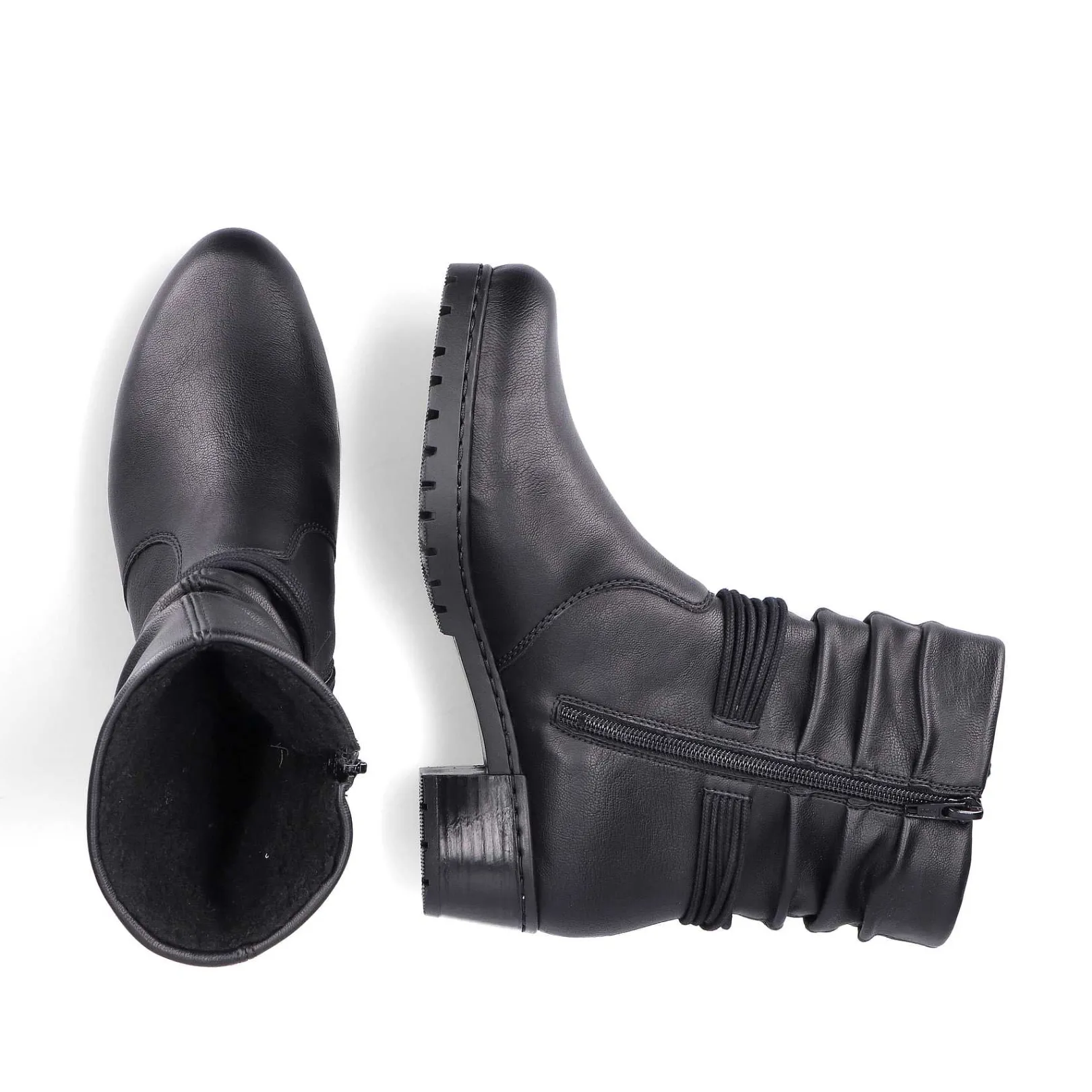 Discount Women'S Ankle Boots Jet Black Ladies Ankle Boots & Boots