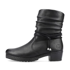 Discount Women'S Ankle Boots Jet Black Ladies Ankle Boots & Boots