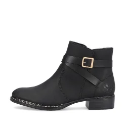 Hot Women'S Ankle Boots Jet Black Ladies Ankle Boots & Boots