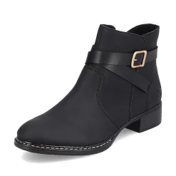 Hot Women'S Ankle Boots Jet Black Ladies Ankle Boots & Boots