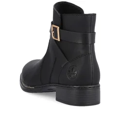 Hot Women'S Ankle Boots Jet Black Ladies Ankle Boots & Boots