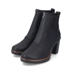 Women'S Ankle Boots Jet Black Ladies Ankle Boots & Boots