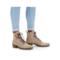 Women'S Ankle Boots Light Beige Ladies Ankle Boots & Boots