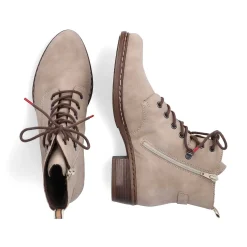 Women'S Ankle Boots Light Beige Ladies Ankle Boots & Boots
