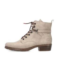Women'S Ankle Boots Light Beige Ladies Ankle Boots & Boots