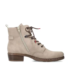 Women'S Ankle Boots Light Beige Ladies Ankle Boots & Boots