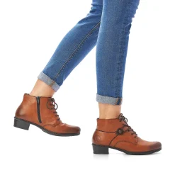 Outlet Women'S Ankle Boots Caramel Brown Ladies Ankle Boots & Boots