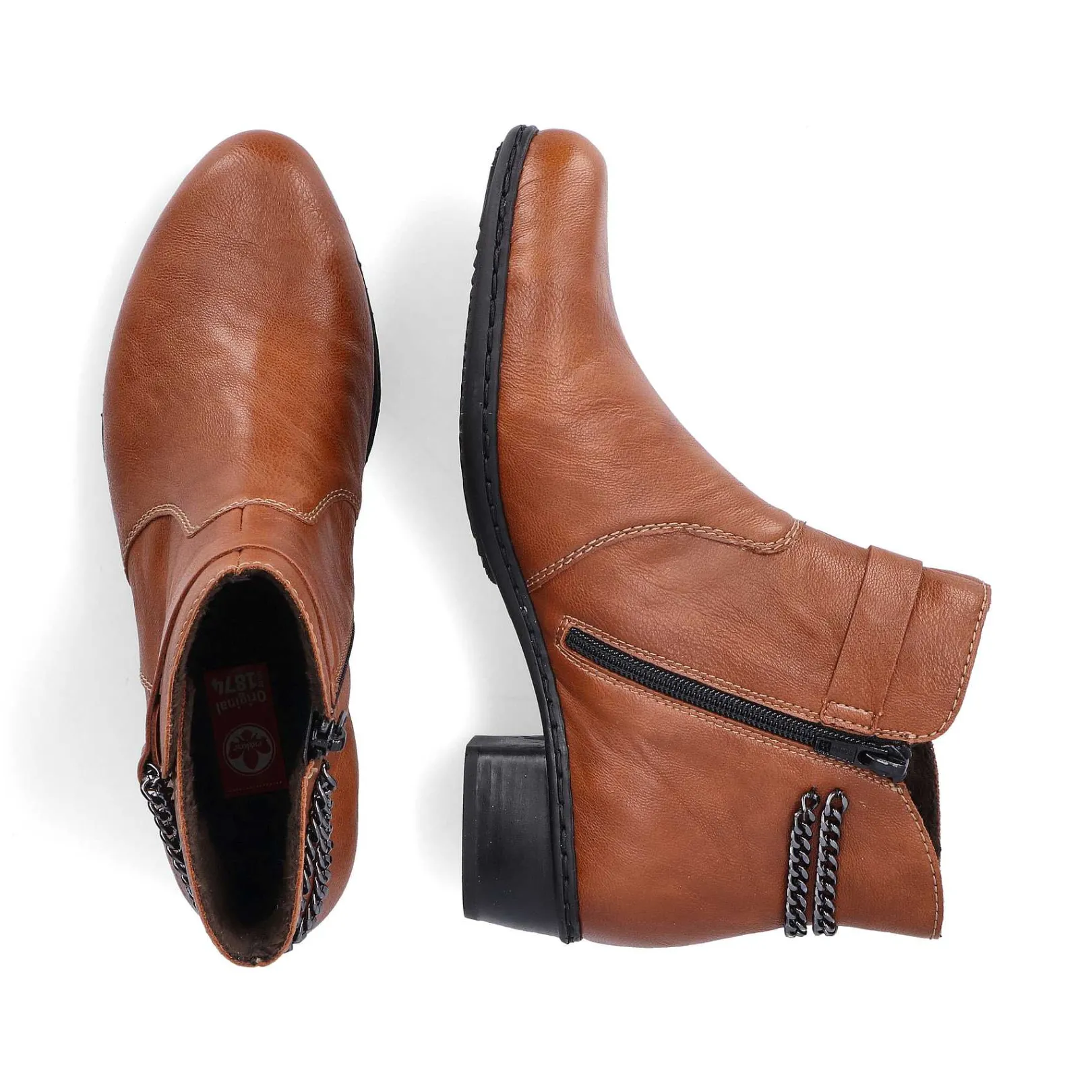 Hot Women'S Ankle Boots Kramell Brown Ladies Ankle Boots & Boots