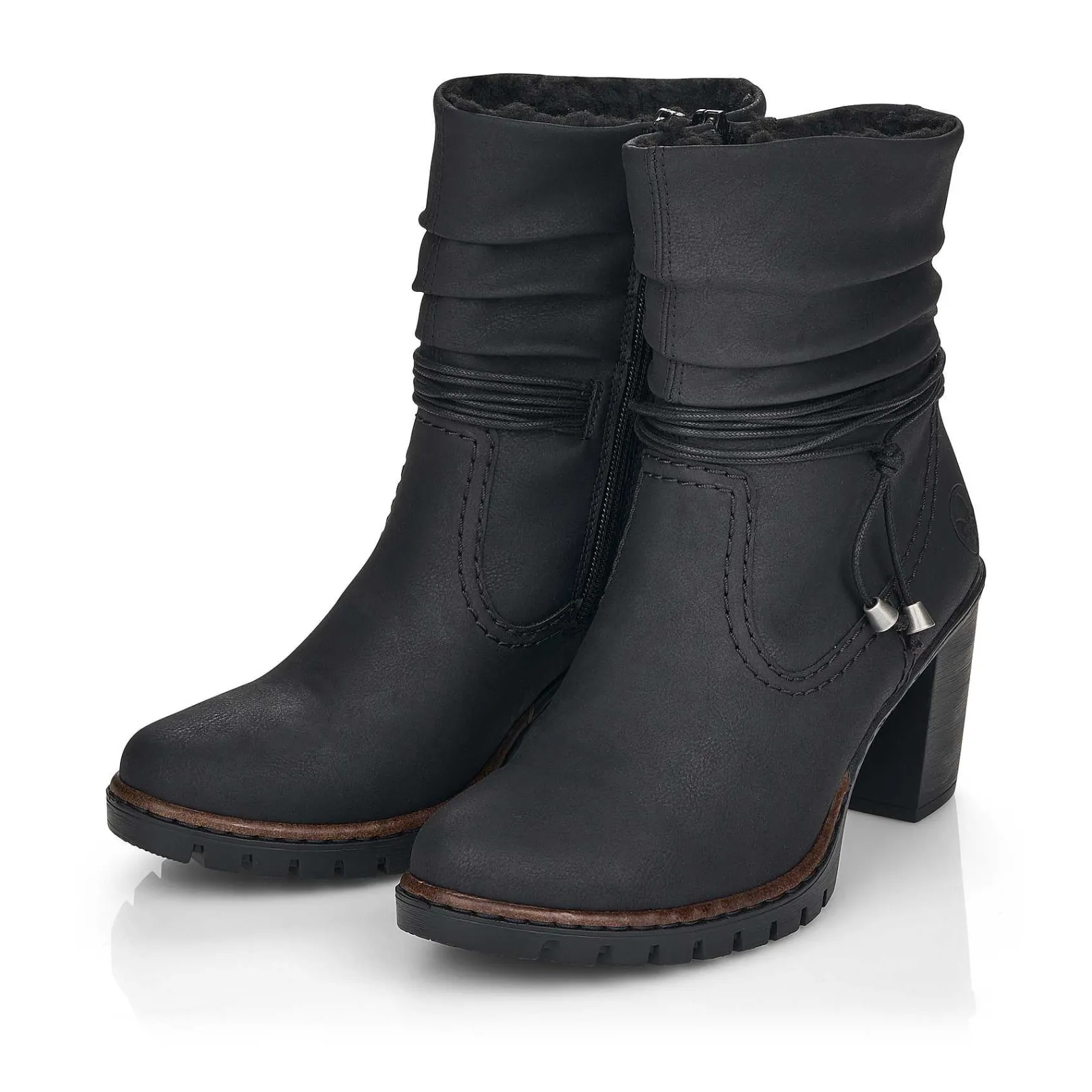 Online Women'S Ankle Boots Jet Black Ladies Ankle Boots & Boots