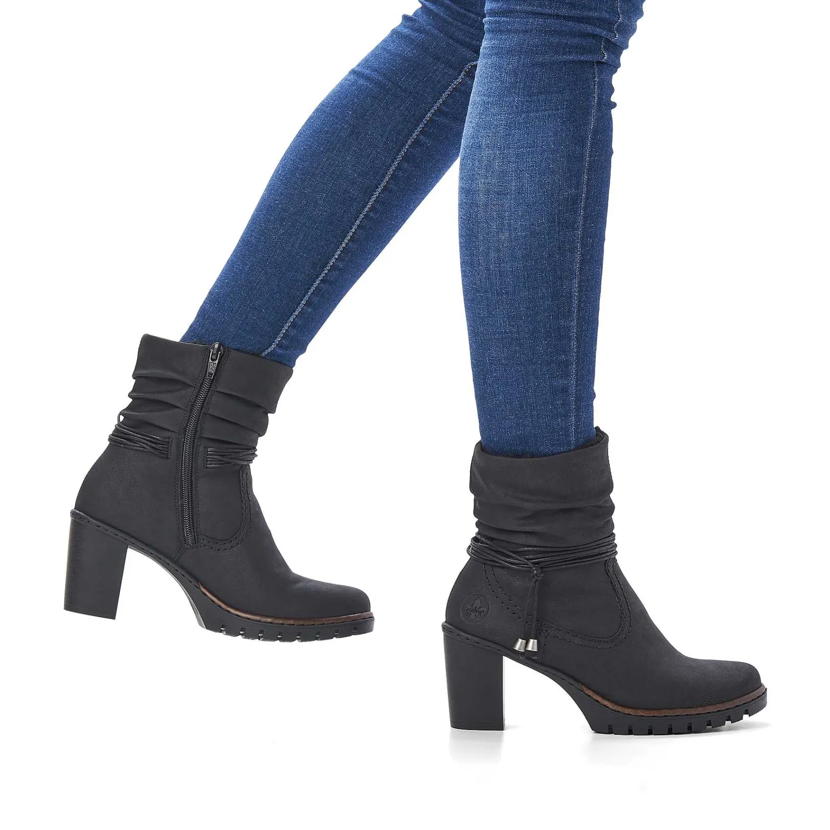 Online Women'S Ankle Boots Jet Black Ladies Ankle Boots & Boots