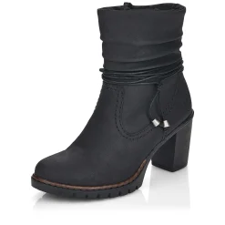 Online Women'S Ankle Boots Jet Black Ladies Ankle Boots & Boots