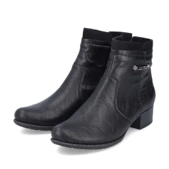 Women'S Ankle Boots Night Black Ladies Ankle Boots & Boots
