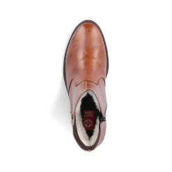 Women'S Ankle Boots Copper Brown Ladies Ankle Boots & Boots