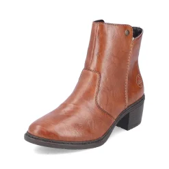 Women'S Ankle Boots Copper Brown Ladies Ankle Boots & Boots