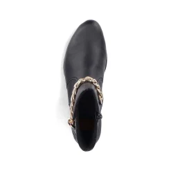 Hot Women'S Ankle Boots Jet Black Ladies Ankle Boots & Boots