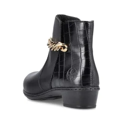 Hot Women'S Ankle Boots Jet Black Ladies Ankle Boots & Boots