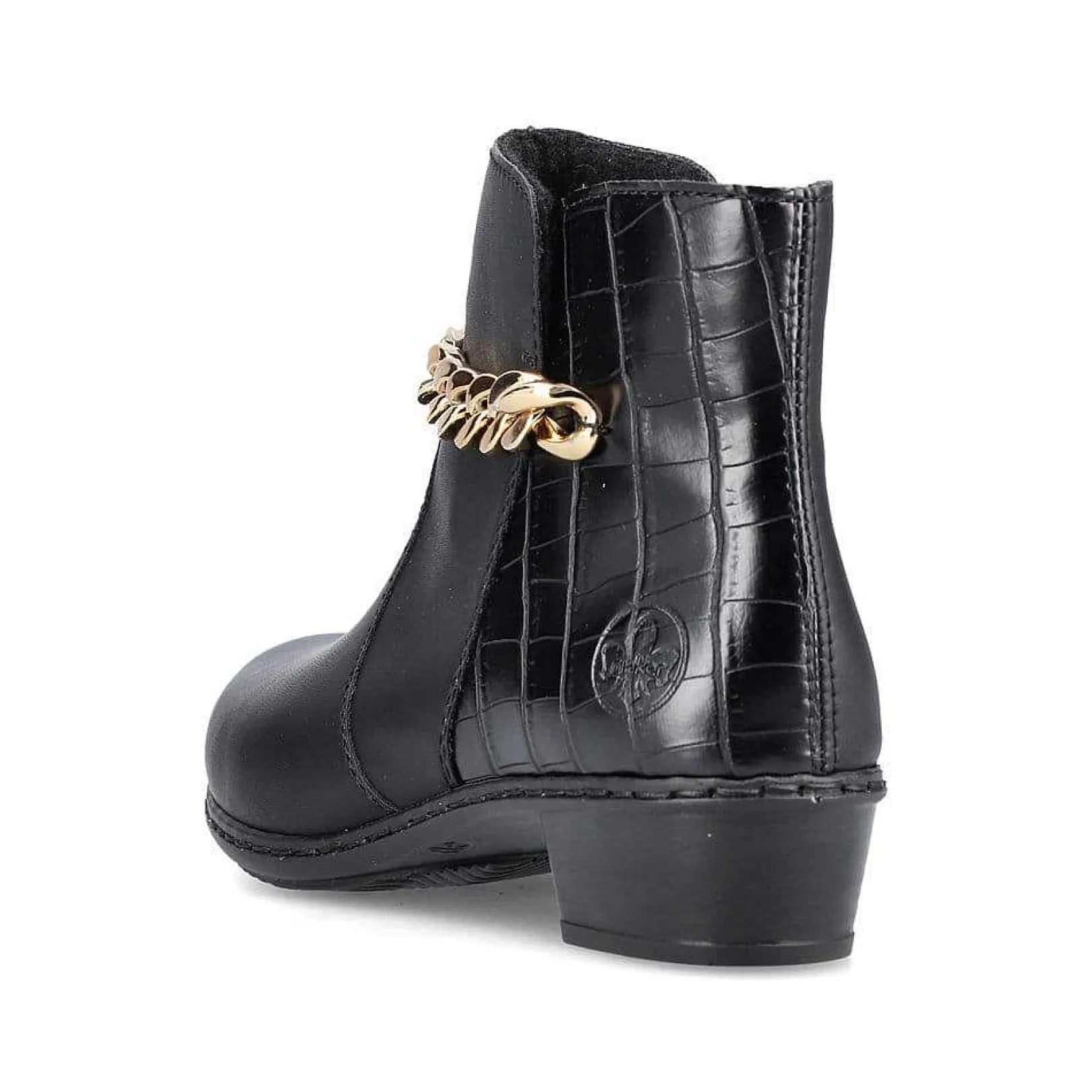 Hot Women'S Ankle Boots Jet Black Ladies Ankle Boots & Boots