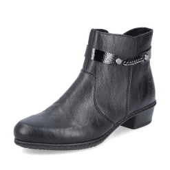 Hot Women'S Ankle Boots Jet Black Ladies Ankle Boots & Boots