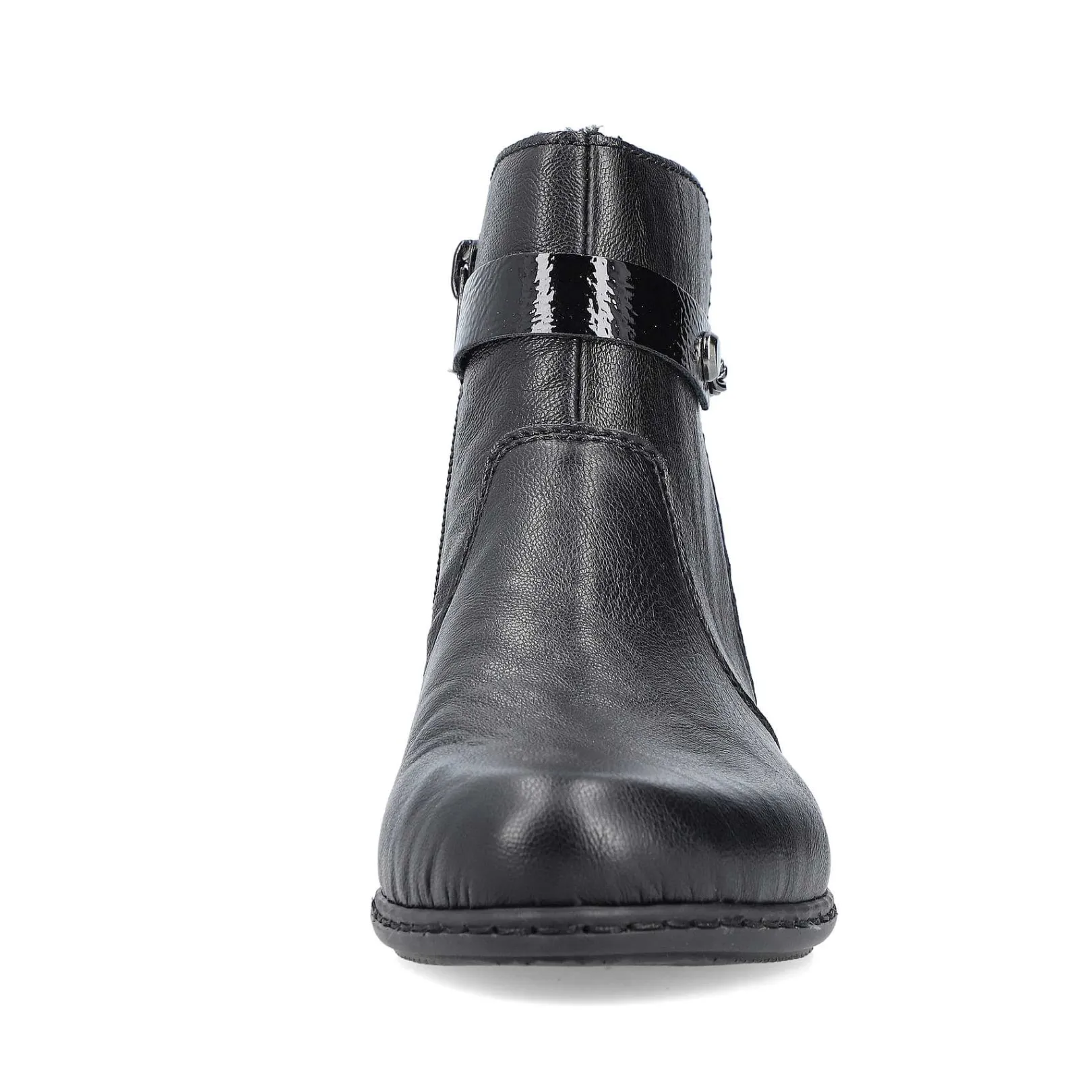Hot Women'S Ankle Boots Jet Black Ladies Ankle Boots & Boots